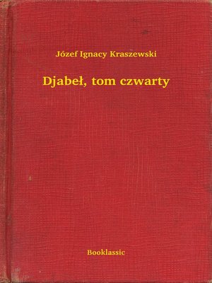 cover image of Djabeł, tom czwarty